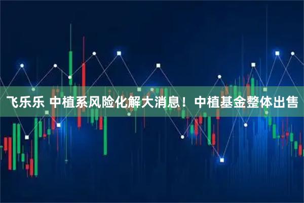 飞乐乐 中植系风险化解大消息！中植基金整体出售